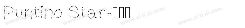 Puntino Star字体转换